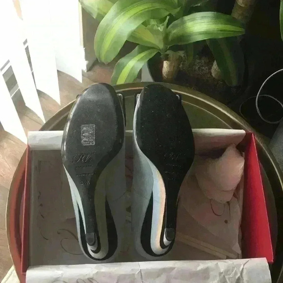 Roger Vivier Belle De Nuit Wedge Graphic T.65 O20 - Picture 5 of 9